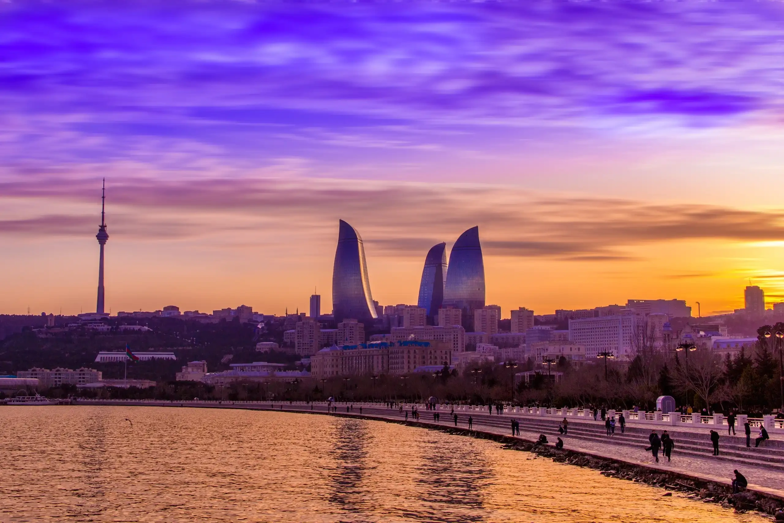 الاماكن السياحية في اذربيجان باكو